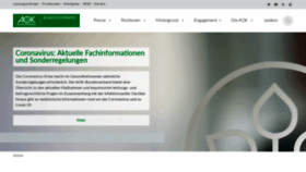 What Aok-bv.de website looked like in 2020 (3 years ago)