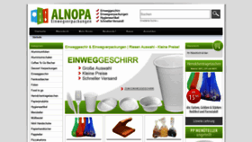What Alnopa.de website looked like in 2020 (3 years ago)