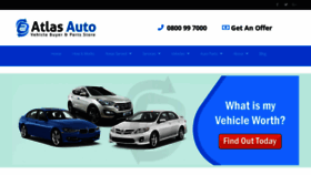 What Atlasauto.co.nz website looked like in 2020 (3 years ago)