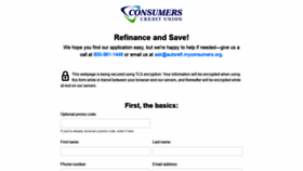What Autorefi.myconsumers.org website looked like in 2020 (3 years ago)