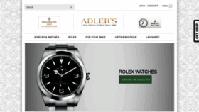 What Adlersjewelry.com website looked like in 2020 (3 years ago)