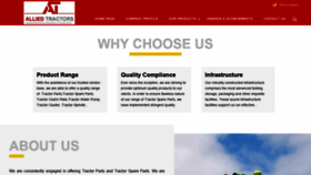 What Alliedtractors.co.in website looked like in 2020 (3 years ago)