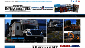What Americaninfrastructuremag.com website looked like in 2020 (3 years ago)
