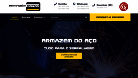 What Armazemdoaco.com.br website looked like in 2020 (5 years ago)