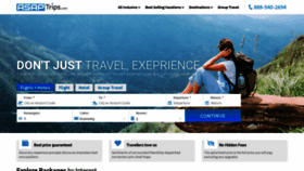 What Asaptrips.com website looked like in 2020 (3 years ago)