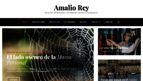 What Amaliorey.com website looked like in 2020 (3 years ago)