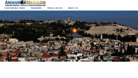 What Amman2jerusalem.com website looked like in 2020 (3 years ago)