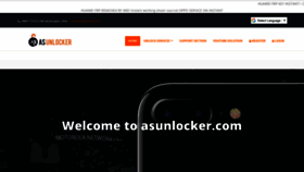 What Asunlocker.com website looked like in 2020 (3 years ago)