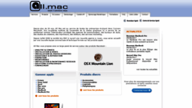 What Allmac.fr website looked like in 2020 (3 years ago)