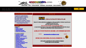 What Anconanostra.com website looked like in 2020 (3 years ago)