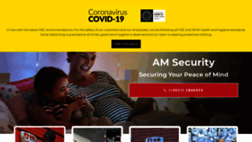 What Amsecurity.ie website looked like in 2020 (3 years ago)