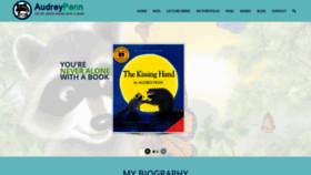 What Audreypenn.com website looked like in 2020 (3 years ago)