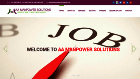 What Aamanpowersolutions.com website looked like in 2020 (3 years ago)