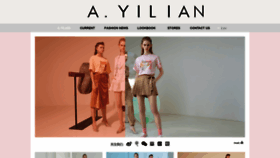 What Ayilian.com website looked like in 2020 (3 years ago)