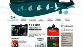 What Ancenis.fr website looked like in 2020 (3 years ago)