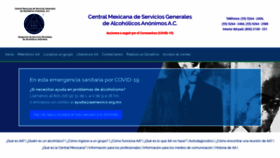 What Aamexico.org.mx website looked like in 2020 (3 years ago)