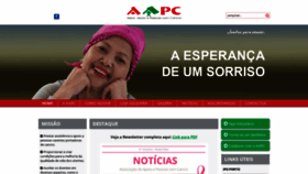 What Aapc.pt website looked like in 2020 (3 years ago)