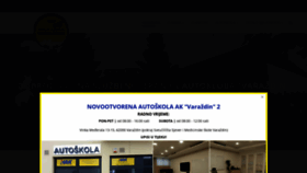 What Autoklub-varazdin.hr website looked like in 2020 (3 years ago)