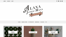 What Alanajonesmann.com website looked like in 2020 (3 years ago)