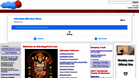 What Astrologyforu.com website looked like in 2020 (3 years ago)