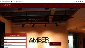 What Amberbusinesscenter.ae website looked like in 2020 (3 years ago)