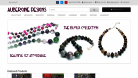 What Aubergine-designs.co.uk website looked like in 2020 (3 years ago)