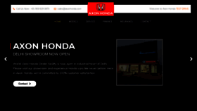What Axonhonda.com website looked like in 2020 (3 years ago)