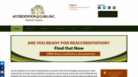 What Accreditationguru.com website looked like in 2020 (3 years ago)