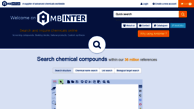 What Ambinter.com website looked like in 2020 (3 years ago)