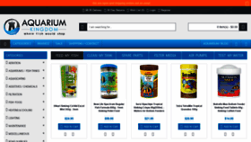 What Aquariumkingdom.com.au website looked like in 2020 (3 years ago)