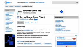 What Accesstage-apus-client.updatestar.com website looked like in 2020 (3 years ago)
