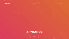 What Arnamide.se website looked like in 2020 (3 years ago)