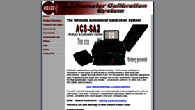 What Audiometercal.com website looked like in 2020 (3 years ago)