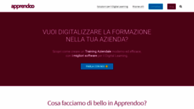 What Apprendoo.com website looked like in 2020 (3 years ago)
