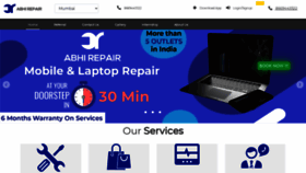 What Abhirepair.com website looked like in 2020 (3 years ago)