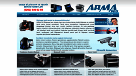 What Armapro.com website looked like in 2020 (3 years ago)
