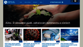 What Avcr.cz website looked like in 2020 (3 years ago)