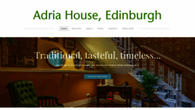 What Adriahouse.co.uk website looked like in 2020 (3 years ago)