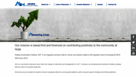 What Arabia-investments.com website looked like in 2020 (3 years ago)