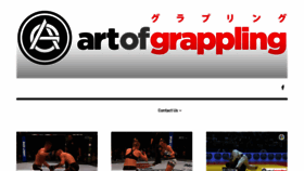 What Artofgrappling.com website looked like in 2020 (3 years ago)