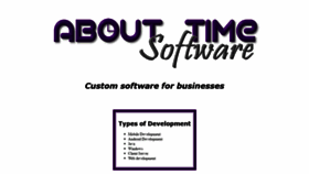 What Abouttimesoftware.com website looked like in 2020 (3 years ago)