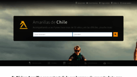 What Amarillas.cl website looked like in 2020 (3 years ago)