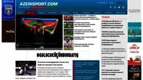 What Azerisport.com website looked like in 2020 (3 years ago)
