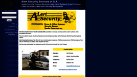 What Alertsecurity.websyte.com.au website looked like in 2020 (3 years ago)
