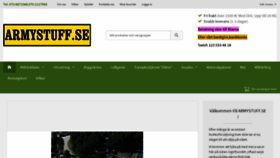 What Armystuff.se website looked like in 2020 (3 years ago)