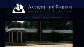 What Avoyellespsb.com website looked like in 2020 (3 years ago)