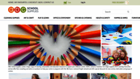 What Abcschoolsupplies.com.au website looked like in 2020 (3 years ago)