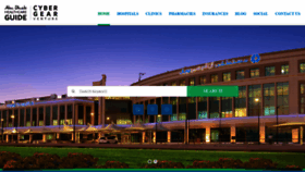 What Abudhabihealthcareguide.com website looked like in 2020 (3 years ago)