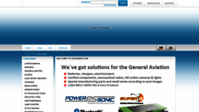 What Aeroakku.com website looked like in 2020 (3 years ago)