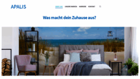 What Apalis.de website looked like in 2020 (3 years ago)
